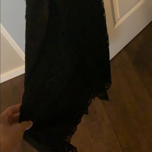 Ladies Full length black lace dress - Picture 10 of 10